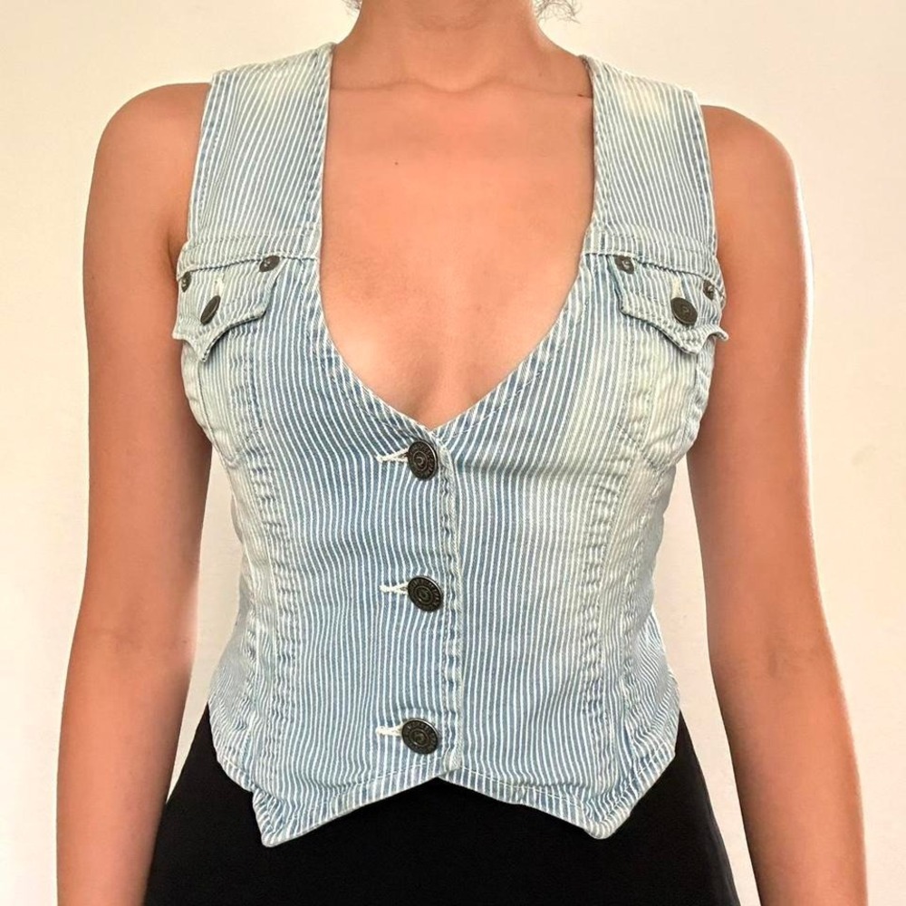 Vintage True Religion Denim Vest